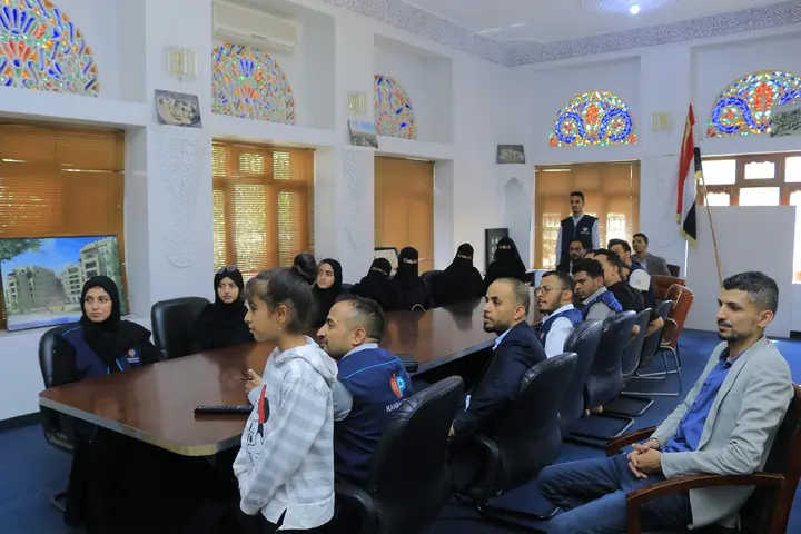 A view of the working and meeting environment at Nahbal Pharma